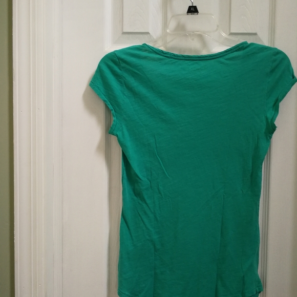 American Eagle Outfitters Tops American Eagle Green Tee Poshmark